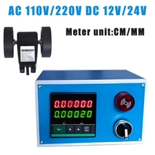W/ Wheel High Precision Digital Display Control Box Length Measure Counter Tool