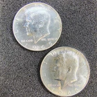 1965-1966 SMS Kennedy Silver Half Dollars 50C - 40% Silver - BU Light Toning