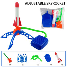 Air Rocket Foot Pump Launcher Outdoor Air Pressing Pedal Soaring Rocket Toy Kids