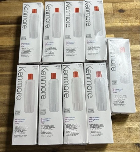 9 pk Kenmore 9082 Replacement Refrigerator Water Filter OEM Genuine SEALED