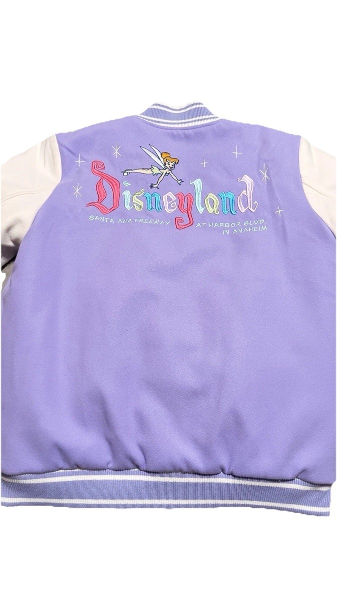 Disneyland Stoney Clover Lane Varsity Jacket Pins M Tinkerbell