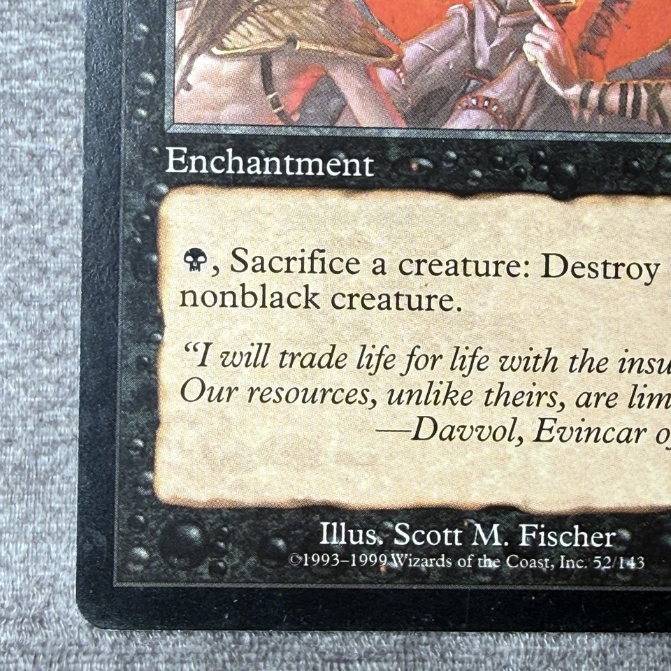 MTG Attrition – Urza’s Destiny (UDS) #52 1999 Non-Foil LP Magic the Gathering - Image 4 of 4