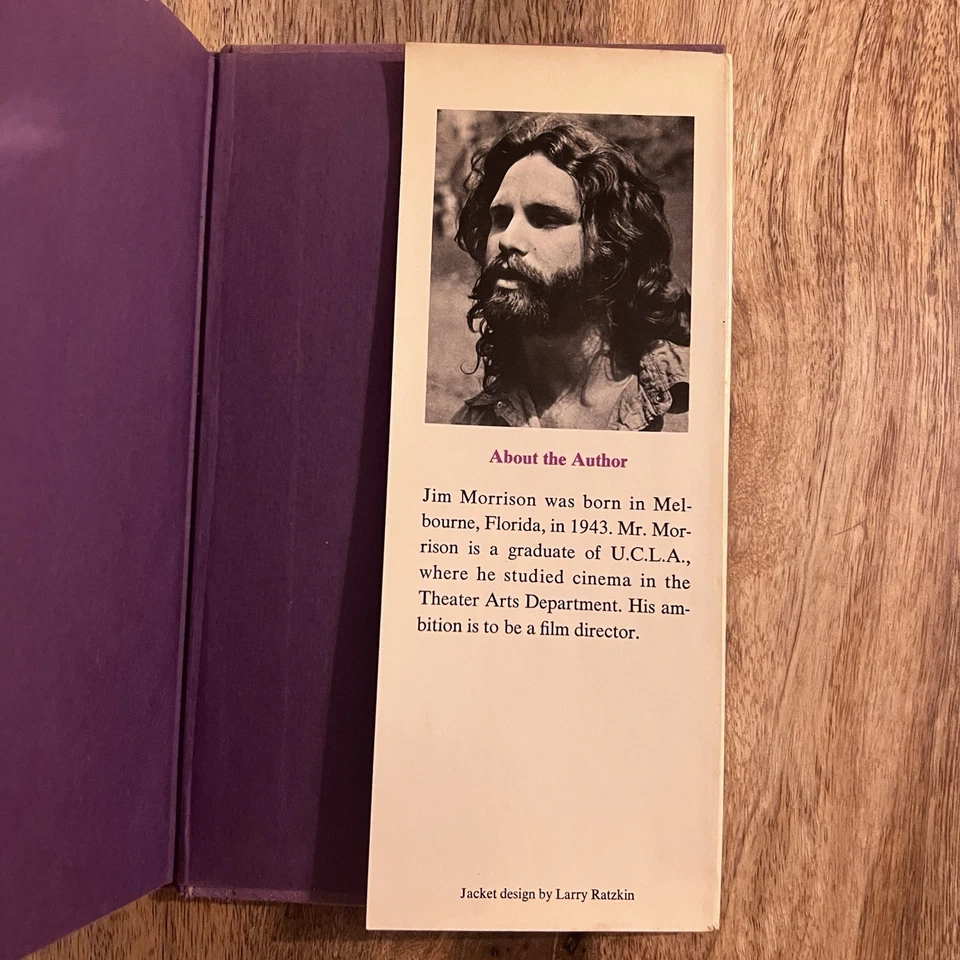 The Lords and the New Creatures 1st Ed Jim Morrison Hardcover Doors HCDJ Poems Foto 4 de 4