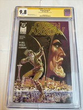 Green Arrow (1988) # 1 (CGC 9.8 SS) Signed Sketch Mike Grell * DC Comics