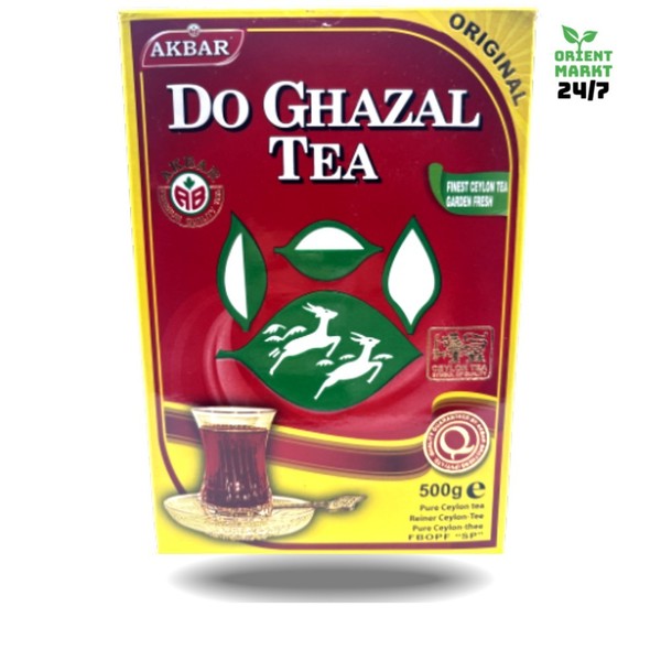Do Ghazal Ceylon Tee Rot 500G – Premium Schwarzer Tee Lose – Original Sri Lanka-image