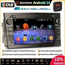 Mit DAB+ 8Core Android Autoradio CarPlay Opel Corsa CD Astra Zafira Vivaro Combi