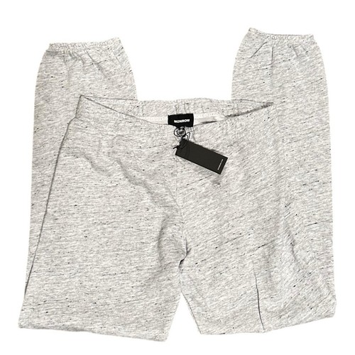 Monrow Jogginghose Jogger grau meliert elastischer Bund Größe S Small neu mit Etikett