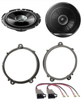 Pioneer 16,5Cm 280Watt Lautsprecher FüR Renault Twingo Ab 07 FronttüR Auto Boxen