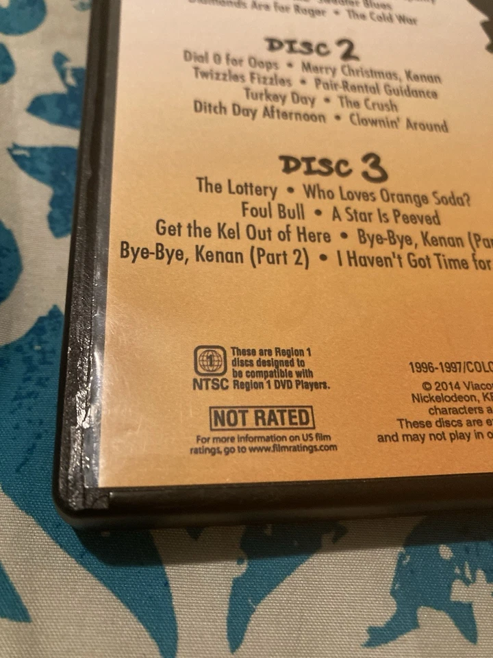 Kenan & Kel DVD The Best of Seasons 1 & 2 3-Disc Set Nickelodeon Foto 3 de 4