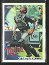 2010 Topps Chrome #202 Drew Butera Refractors Minnesota Twins (JT)