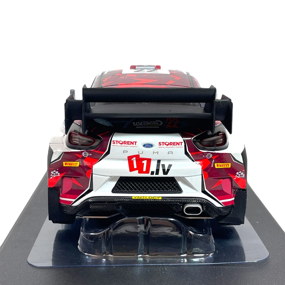 Modellino Auto Solido 1/18 Ford Puma Rally1 Sesks-Francis #22 Rally Latvia 2024 - Immagine 4 di 4