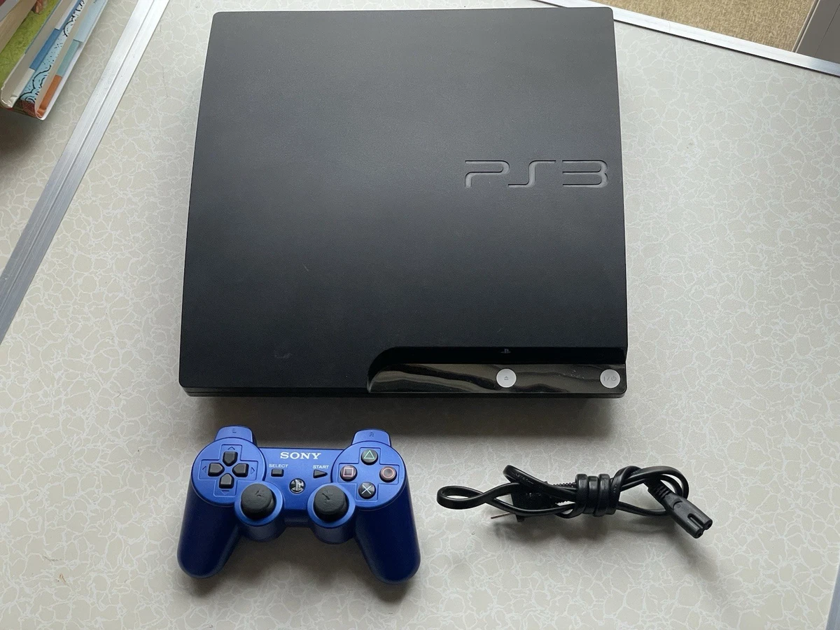 Sony PlayStation 3 - Slim Blue Video Game Consoles for sale - eBay