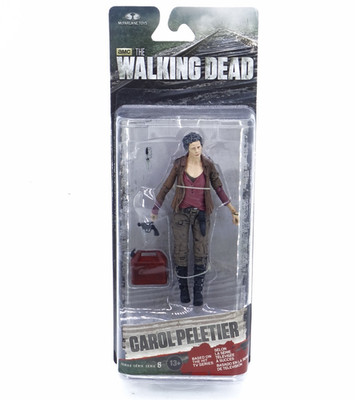 Carol Peletier Walking Dead Zombie Spielzeug Action Figur 12cm McFarlane NEU OVP