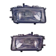 2X ALKAR HALOGEN SCHEINWERFER SATZ LINKS+RECHTS passend für AUDI 80