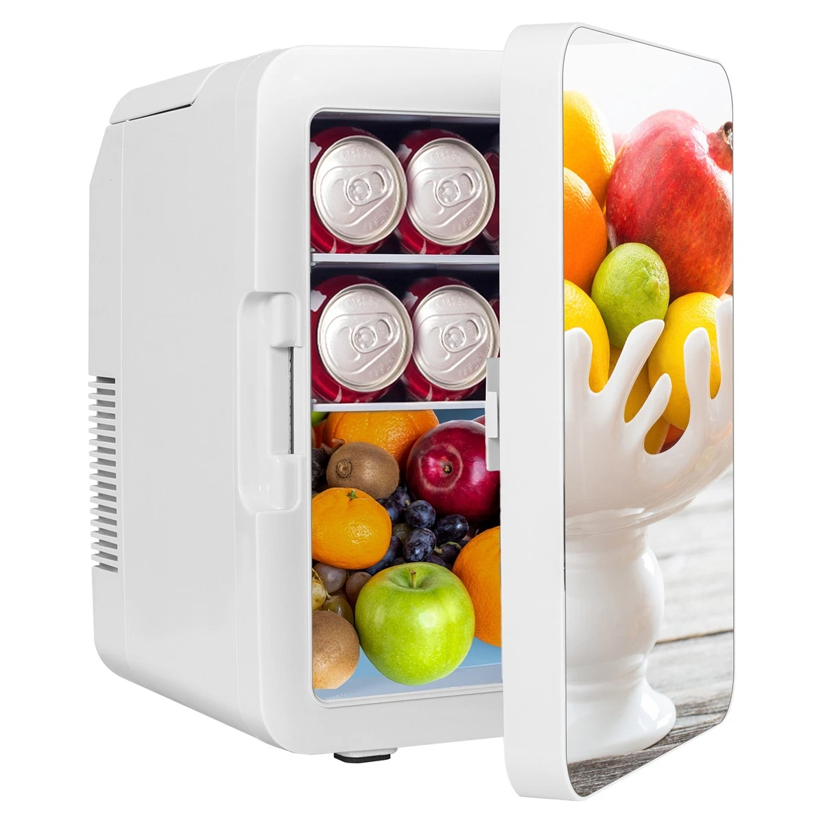 Mini Frigo DMTIVMG 4L Mini Frigo de Chambre 12V/220V avec Fonction