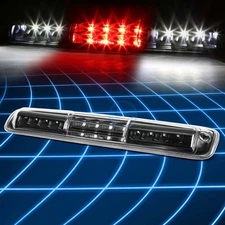 For 99-07 Silverado Sierra Black LED Third Brake Light Cargo Lamp Replacement
