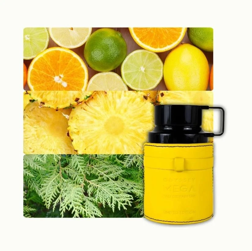 Туалетная вода для мужчин Odyssey Mega 3,4 жидк. унции / 100 мл - Изображение 4 из 4