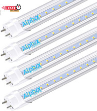 Sugo Alpha T8 T10 T12 LED Light Bulbs Clear or Frosted Lens 4FT 18W 6000K-6500K