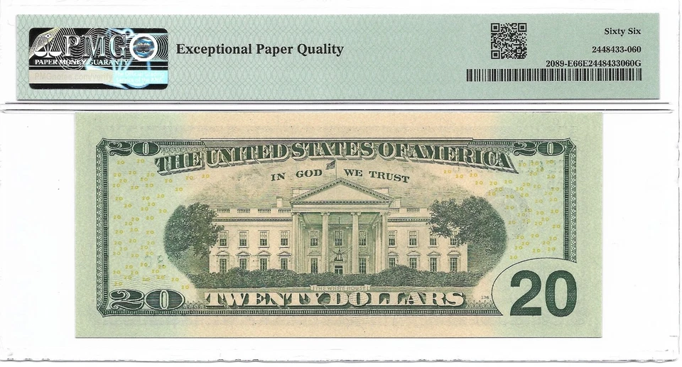 2004 $20 RICHMOND FRN. PMG GEM Uncirculated 66 EPQ Banknote. - Image 2 of 2