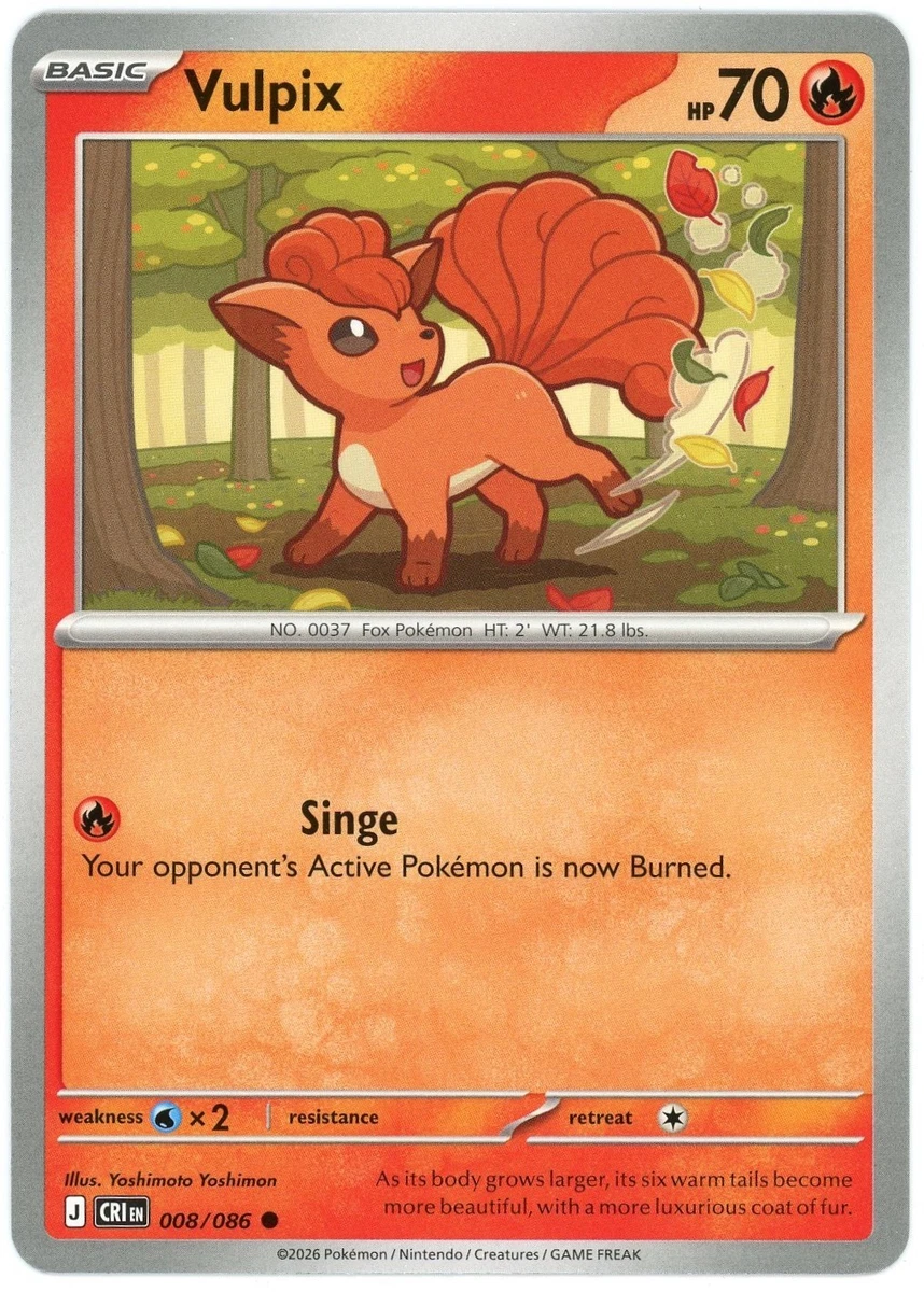 Vulpix Card for sale | eBay