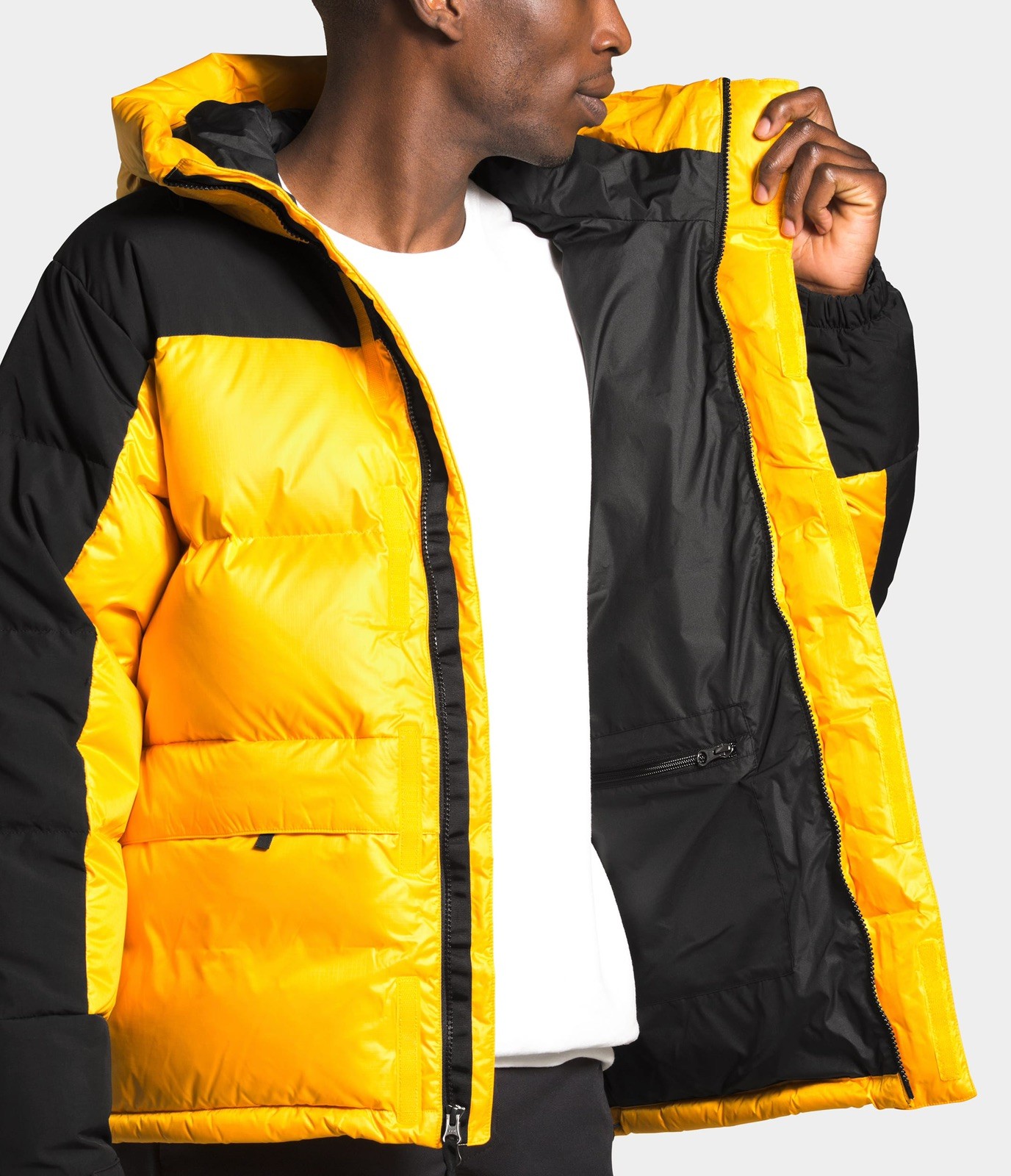 The North Face Puffer Himalayan Down Parka - Small Men’s Summit Gold / Black image 3