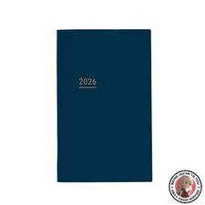 NEW Kokuyo Jibun Techo Lite 2026 Monthly/Weekly Planner A5 Slim Navy Ni-JL1DB-26