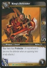 Heavy Play WoW TCG King's Defender Class Starter Decks World of Warcraft