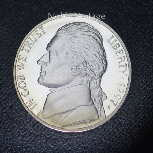 1997 S Proof Jefferson Nickel - From a Proof Set - Light Toning - Lot A