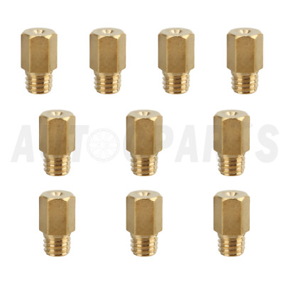10pcs/kit Hex Type Main Jets for MIKUNI VM/TM/TMX Carburetor 200