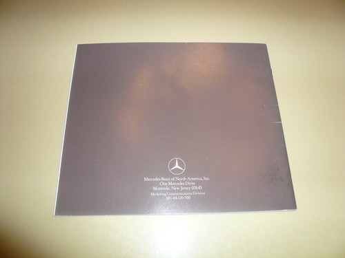 1985 Mercedes - Benz Sales Brochure - Vintage - Picture 7 of 7