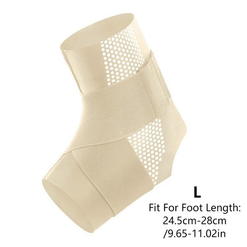 Nylon Ankle Support Brace Compression Sleeve Plantar Foots Fasciitis Sports Wrap - Picture 18 of 19