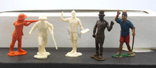 Marx 54mm Jungle figure Lot Five Different four Reissue One Original