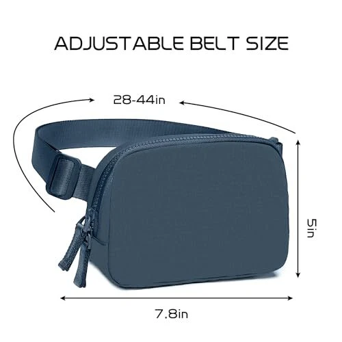 Belt Bag for Women Two-Way Zipper Fanny Pack Crossbody Bags for Women Fashion...