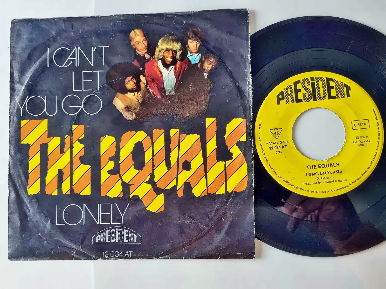 The Equals - I can't let you go 7'' Vinyl Germany