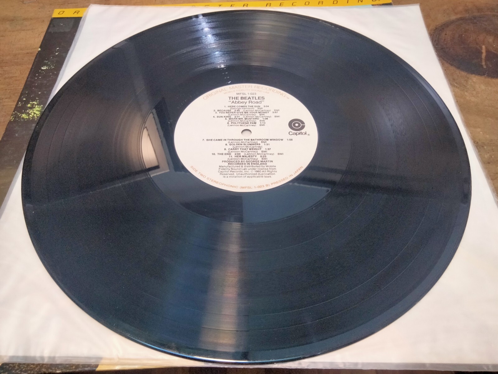 The Beatles Abbey Road Original Master Recording MFSL 1023 Vinyl Record. eBay