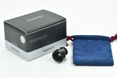 Voigtlander 21/25mm View Finder M Black From Japan [Excellent] 88