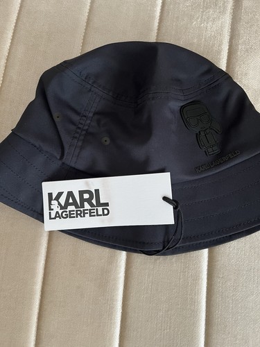 KARL LAGERFELD Cappello Karl Lagerfeld in nylon con Il Logo Applicato. - Foto 2 di 7