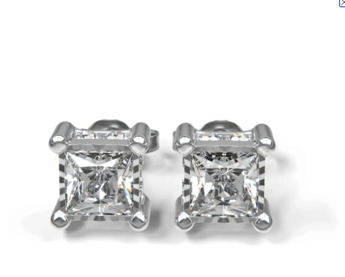 TruMiracle Diamond Stud Earrings