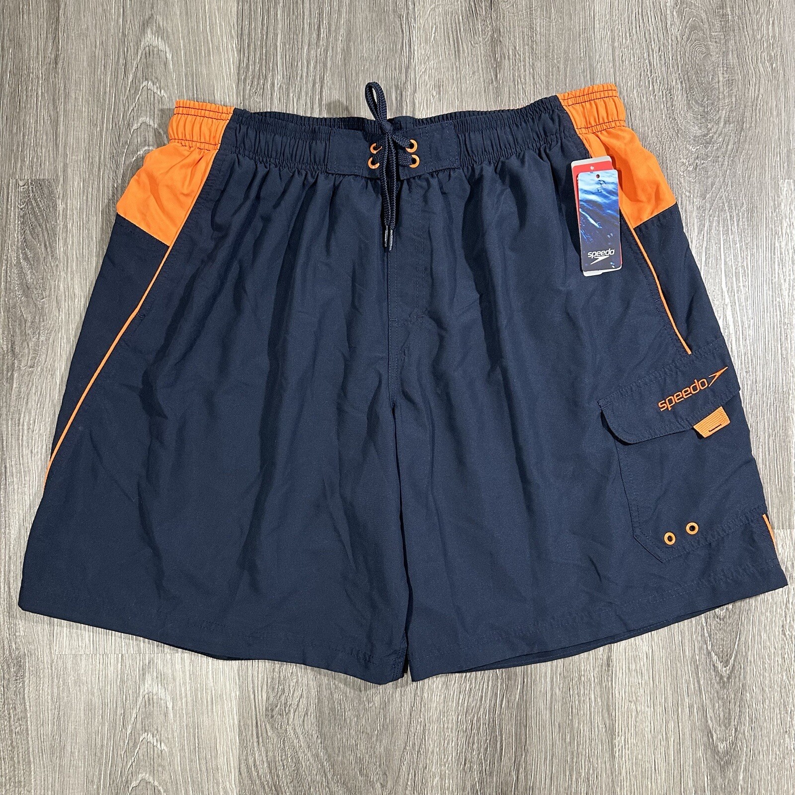 Short De Bain Homme Speedo Marina Volley - Noir - Taille L - Occasion Très Bon état