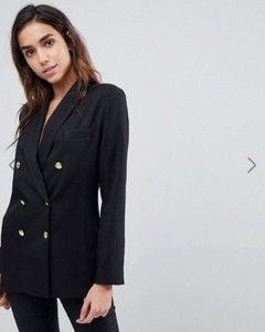longline tailored blazer