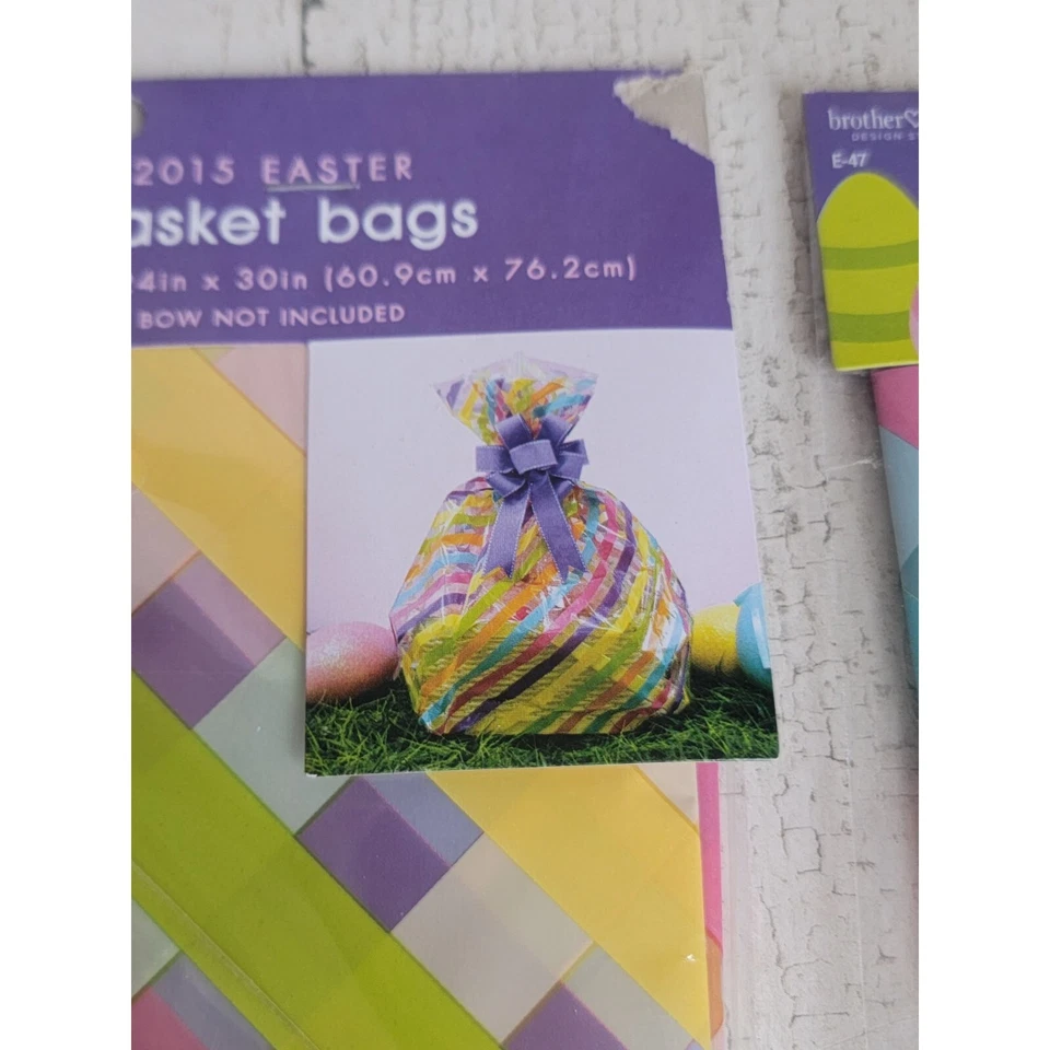Easter 2015 24x30 basket bags set plaid - Image 4 of 4