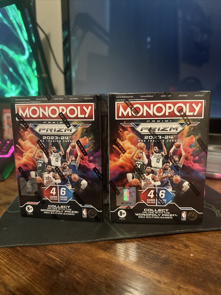 2023-24 Panini Prizm Monopoly NBA Trading Cards Booster/Blaster Box (24 Cards) | eBay 2023-24 Panini Prizm Monopoly NBA Trading Cards Booster/Blaster Box (24 Cards) | eBay