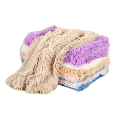 Soft Plush Pet Dog Cat Mat Blanket Bed Mattress Cushion Pad Warmer Sleeping
