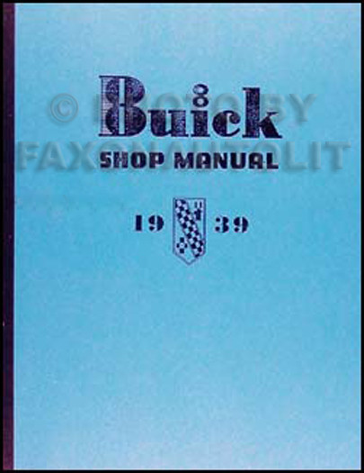 1939 Buick Werkstatt-Manual ErgäNzung 39 Century Limited Roadmaster Reparatur-image