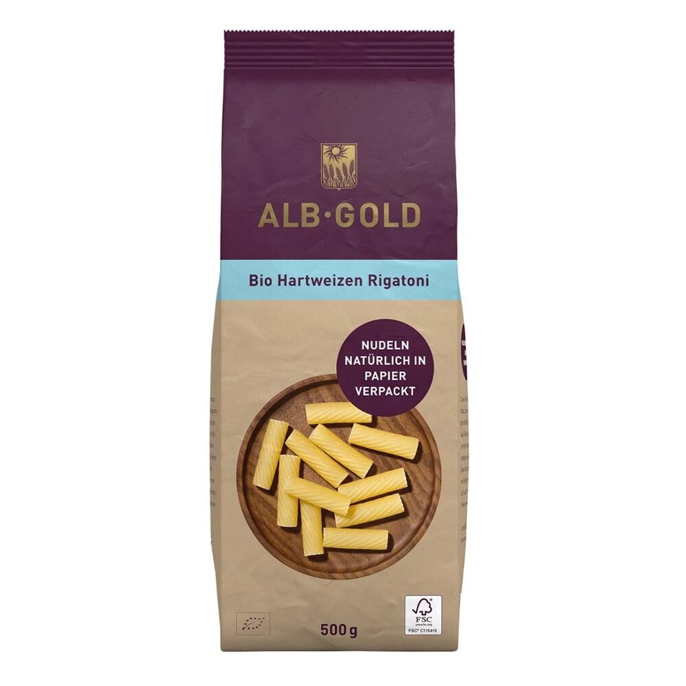 Rigatoni - Hartweizen 500g | ALB GOLD