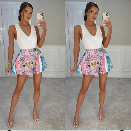 Party Tailored Peplum Flared Shorts | eBay