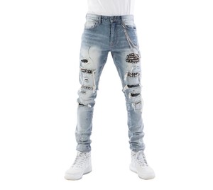 white smoke rise jeans