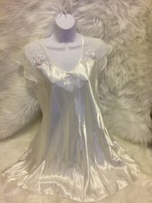 NEW Oscar de la Renta VINTAGE LABEL PINK Luxurious Satiny Lace Slip Teddy SMALL