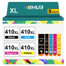 5-Pack 410XL T410XL Ink Replacement For Epson XP-830 XP-630 XP-7100XP-530 XP-635