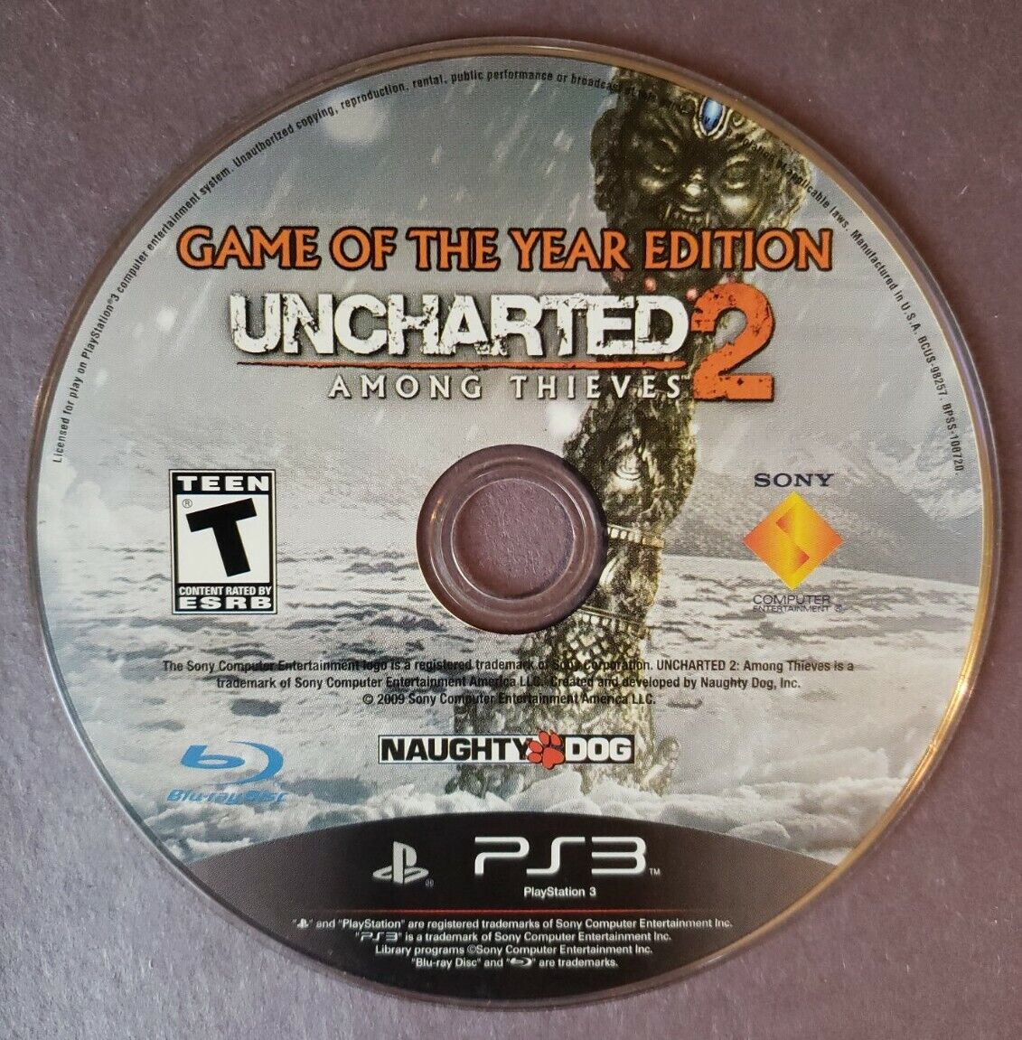 Uncharted 2: Among Thieves (Game of the Year Edition) for